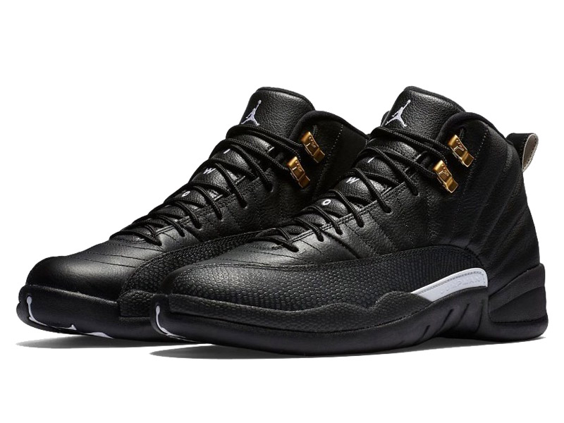 Кроссовки Nike Air Jordan 12 Retro черные мужские