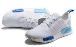 Adidas NMD белые с синим
