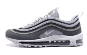 Nike Air Max 97 серые с белым (40-45)