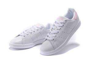 Adidas Stan Smith White-Pink белые с розовым (35-40)