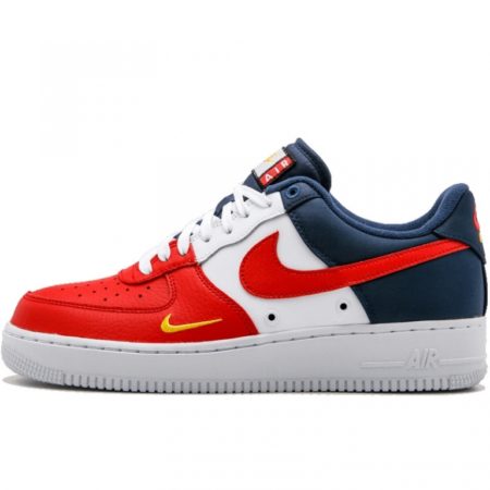 Кроссовки Nike Air Force красно-бело-синие (40-44)