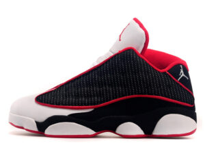 Nike Air Jordan 13 Retro черно-белые с красным (40-45)
