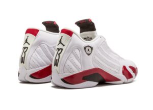 Nike Air Jordan 14 Retro белые с красным (40-44)