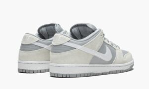 Nike SB Dunk Low Summit White Wolf Grey серые кожа-нубук мужские-женские (35-44)